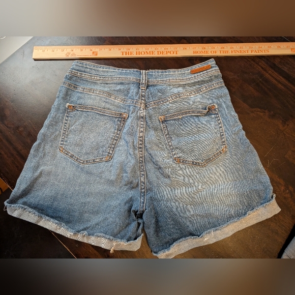 Pilcro And The Letterpress High-Waisted Boyfriend Shorts, Women's 29 - Picture 5 of 9